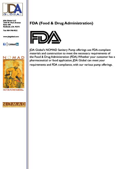 JDA Global - FDA Compliance
